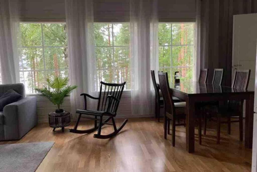 Elegant Villa On The Shore Of Lake Saimaa 拉彭兰塔 外观 照片