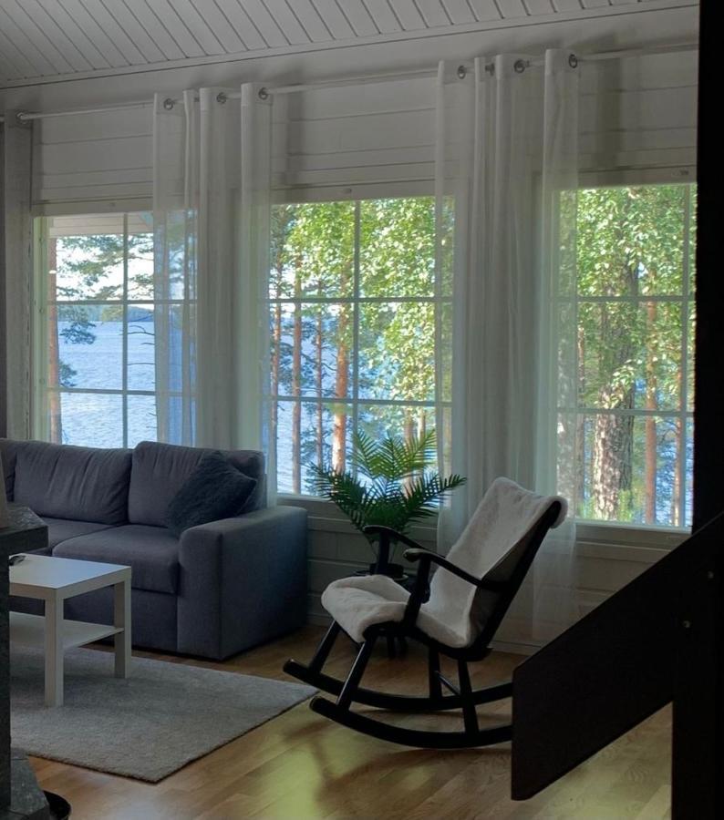 Elegant Villa On The Shore Of Lake Saimaa 拉彭兰塔 外观 照片